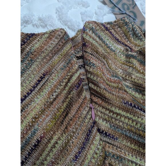 🌸 Fresh Karma Knit Dress or Tunic with Butterfly Patch Size M - Picture 4 of 6